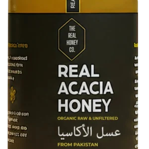 Real Acacia Honey 400g - Delicate and Smooth Honey with Golden Color